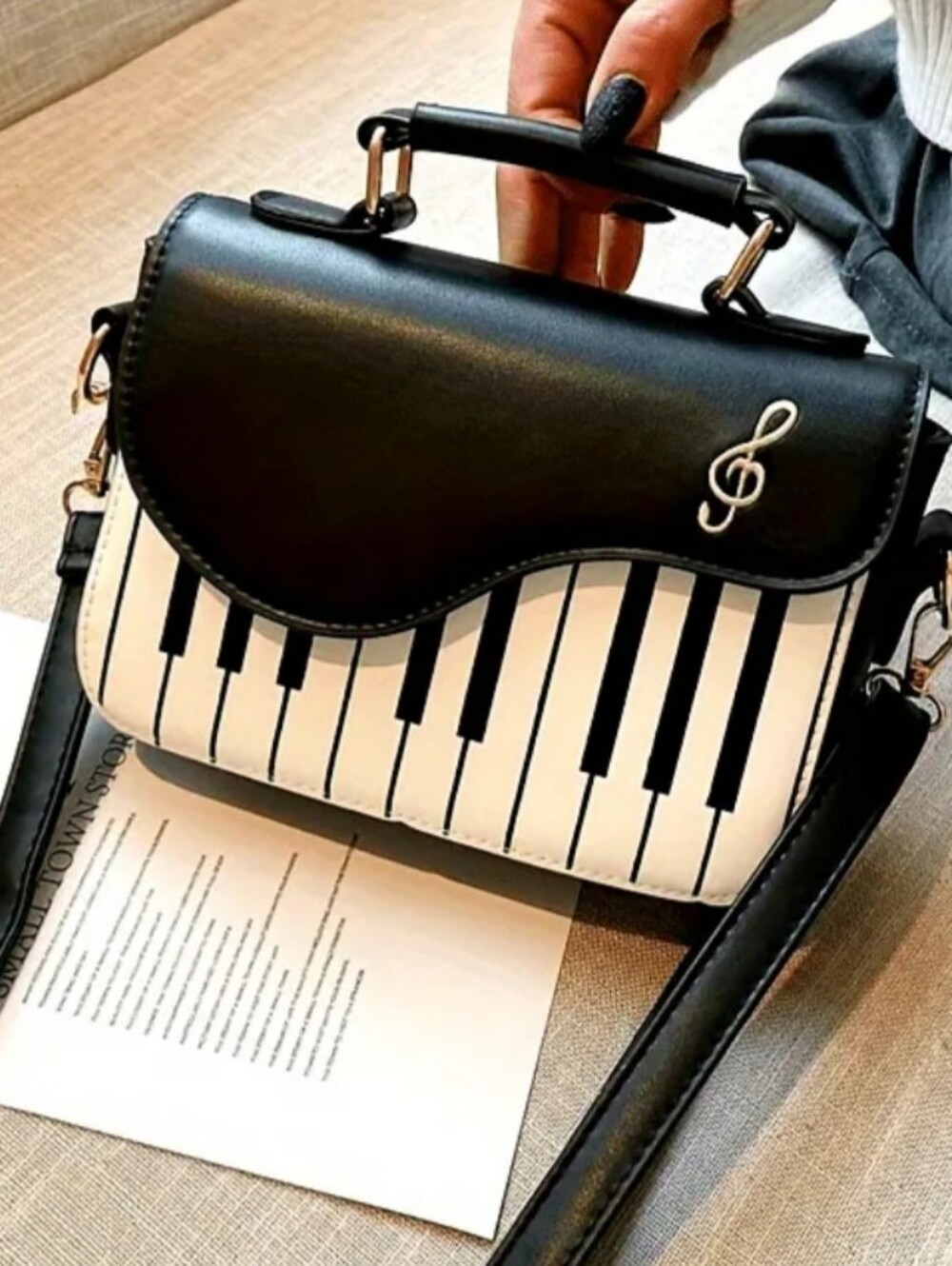 Piano purse Shoulder bag NWT
